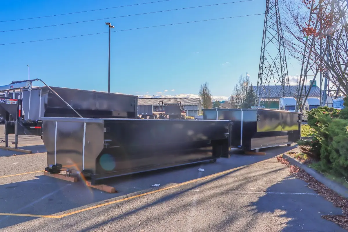 Professional dumpster rental and junk removal service in McRae-Helena